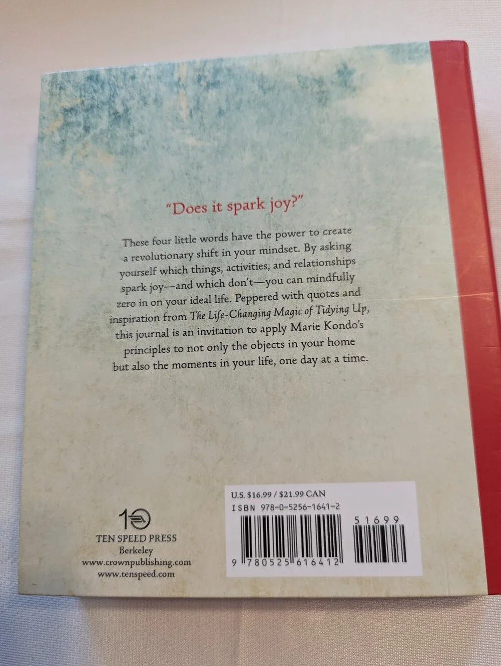 Life Changing Magic A Journal By Marie Kondo Brand New